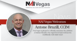 NAI Vegas Welcomes Antone Brazill