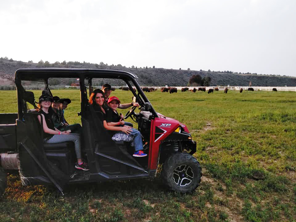 Side by side rides at Lucky 7 Ranch for NAI retreat