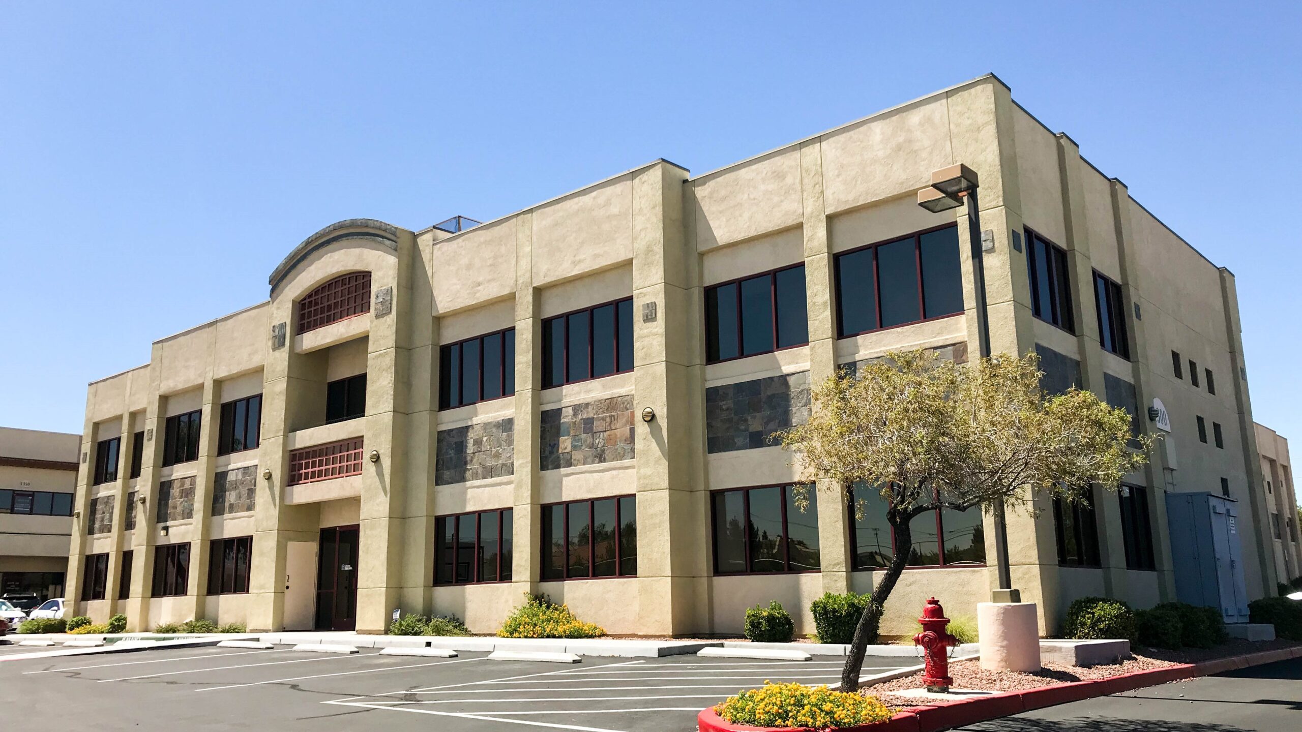 Two story commercial real estate building in Las Vegas