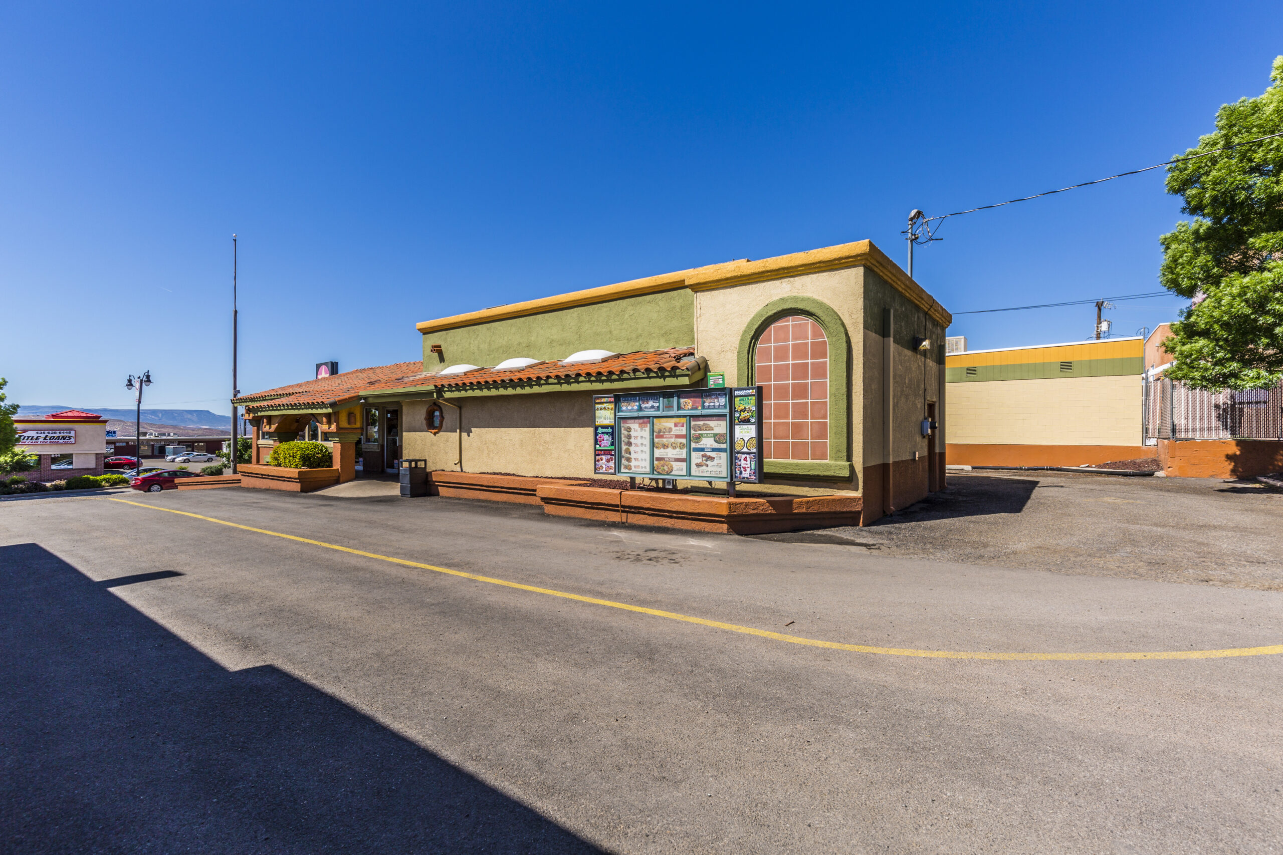 St. George Taco Time Sells building - Front View