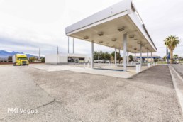 Gas Station and Convenience Store in Mesquite - side view of gas pumps