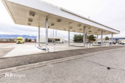 Gas Station and Convenience Store in Mesquite - front view of gas pumps