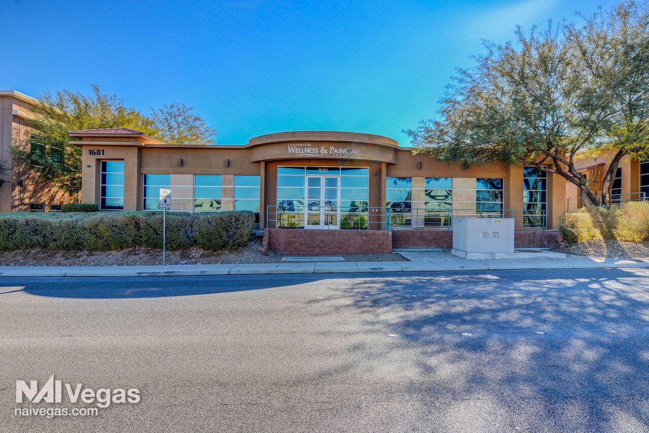 Front view of Medical office in Henderson Nevada sold