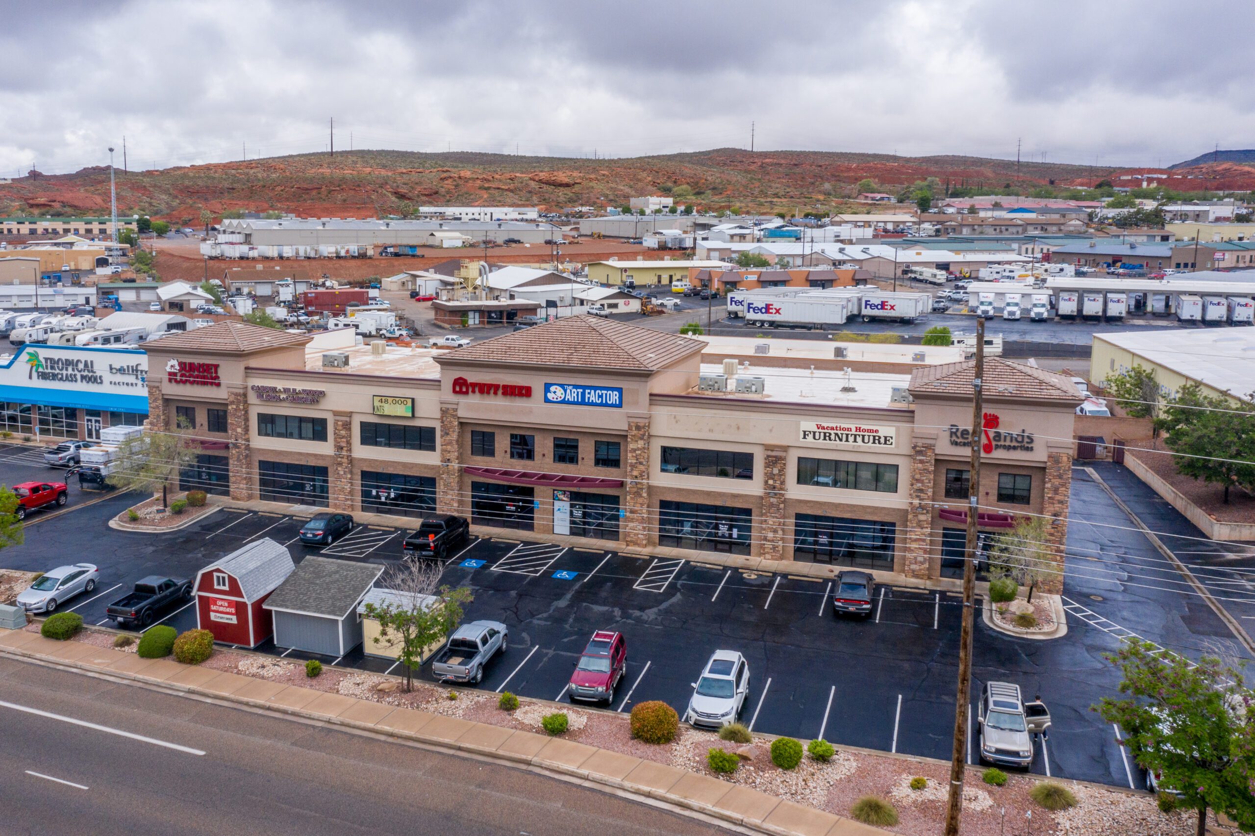 Retail Building along I-15 in St. George UT Sells
