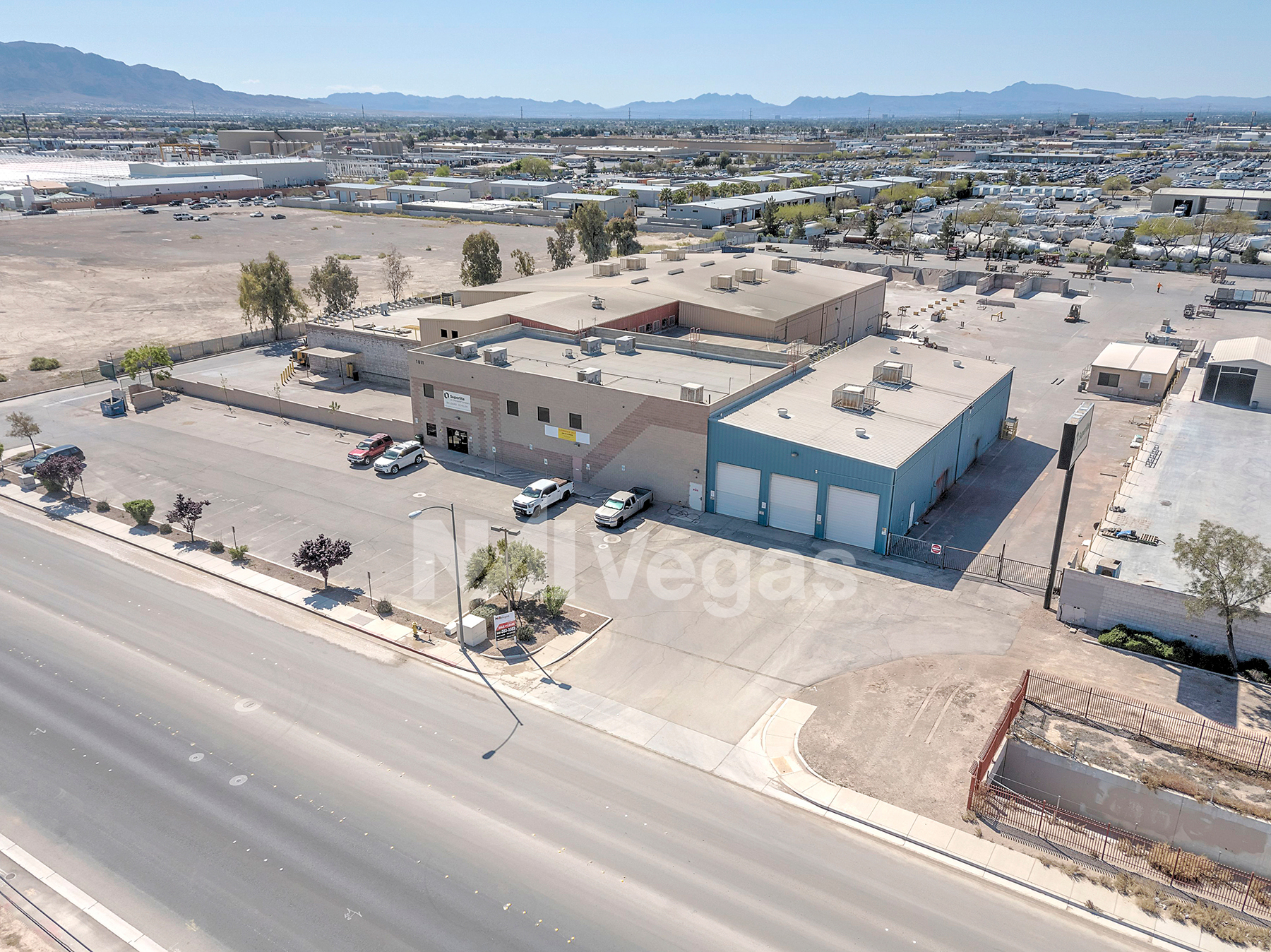 9.04 Acres of Industrial Property in Las Vegas, Nevada