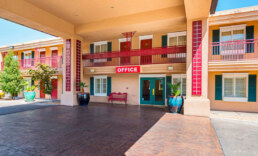 Red Roof Inn entrance