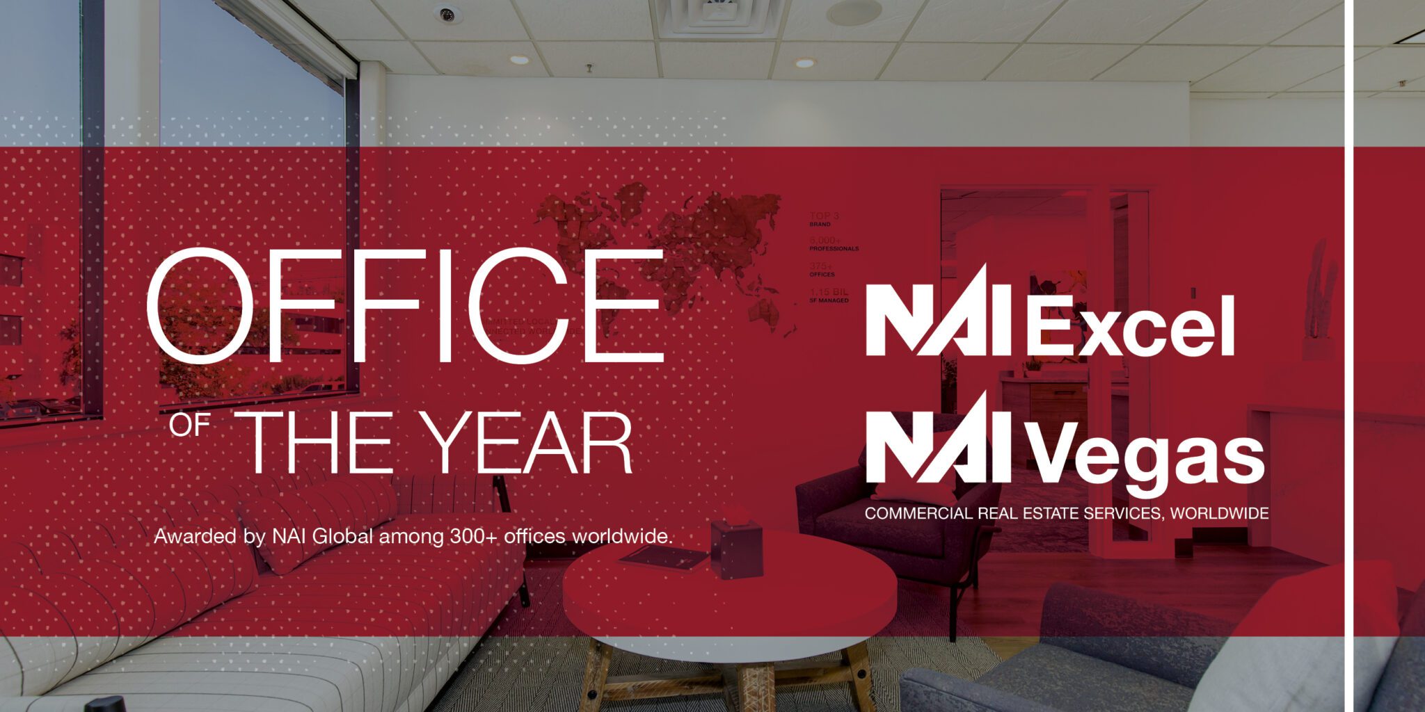 NAI Excel and NAI Vegas Named NAI Global Office of the Year NAI Excel Commercial Real Estate